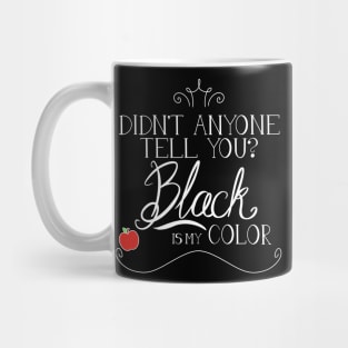 Black is my color Mug